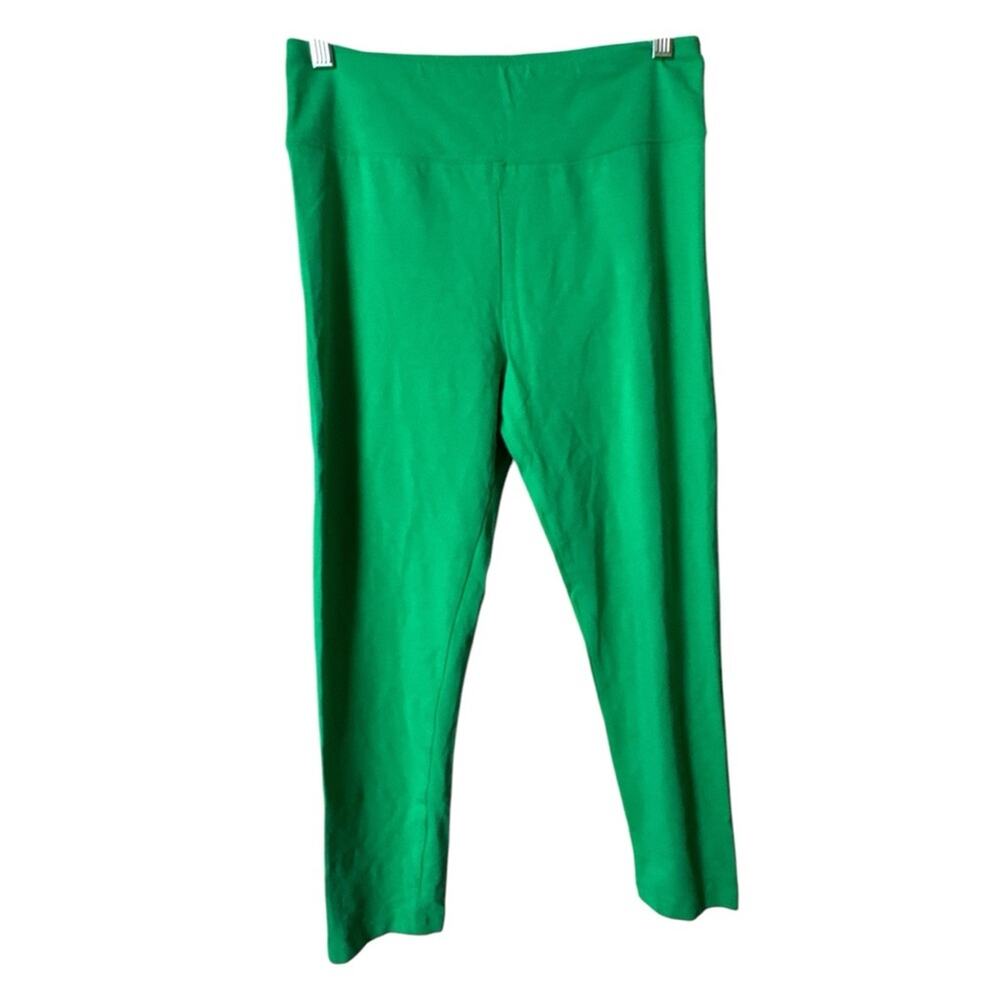 J.Crew Women’s Green Cropped Leggings Sz M New with tag